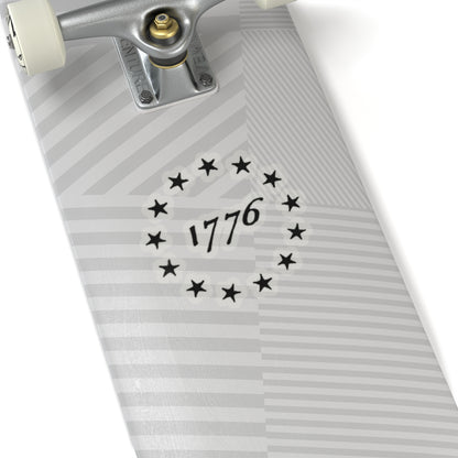 1776 Sticker (Black)