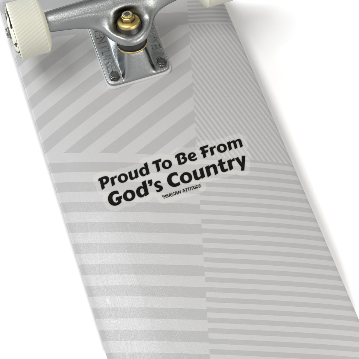 God's Country Sticker (Black)