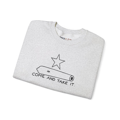 Come And Take It Cannon Sweatshirt