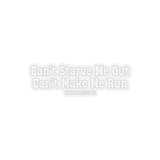 Can Survive Sticker (White)