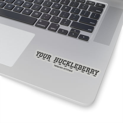 Your Huckleberry Sticker (Black)