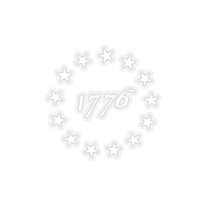 1776 Sticker (White)