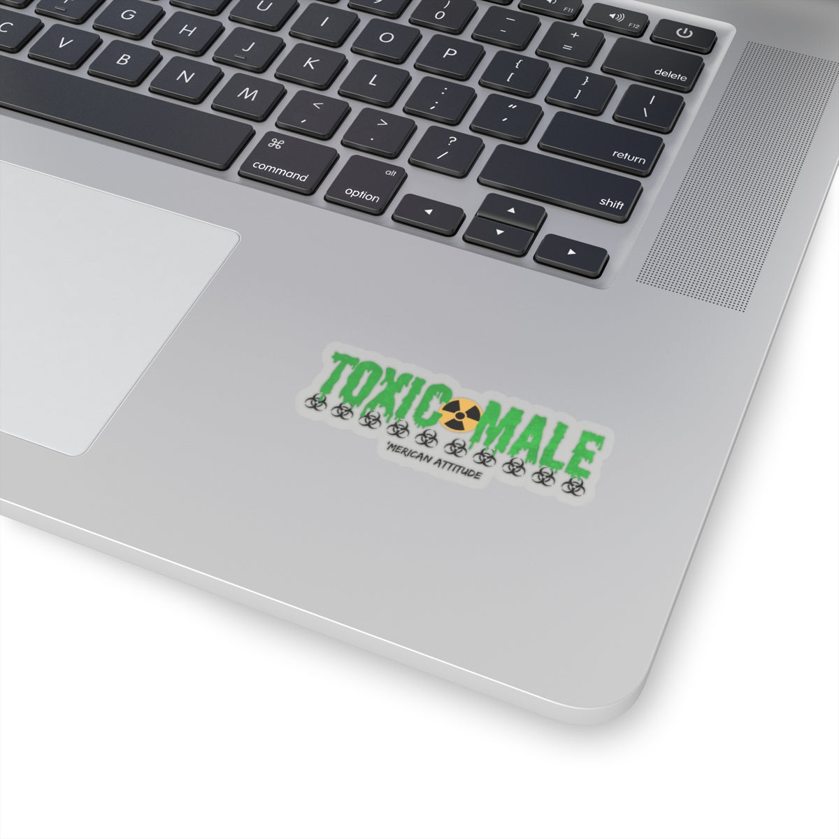 Toxic Male  Sticker (Black)