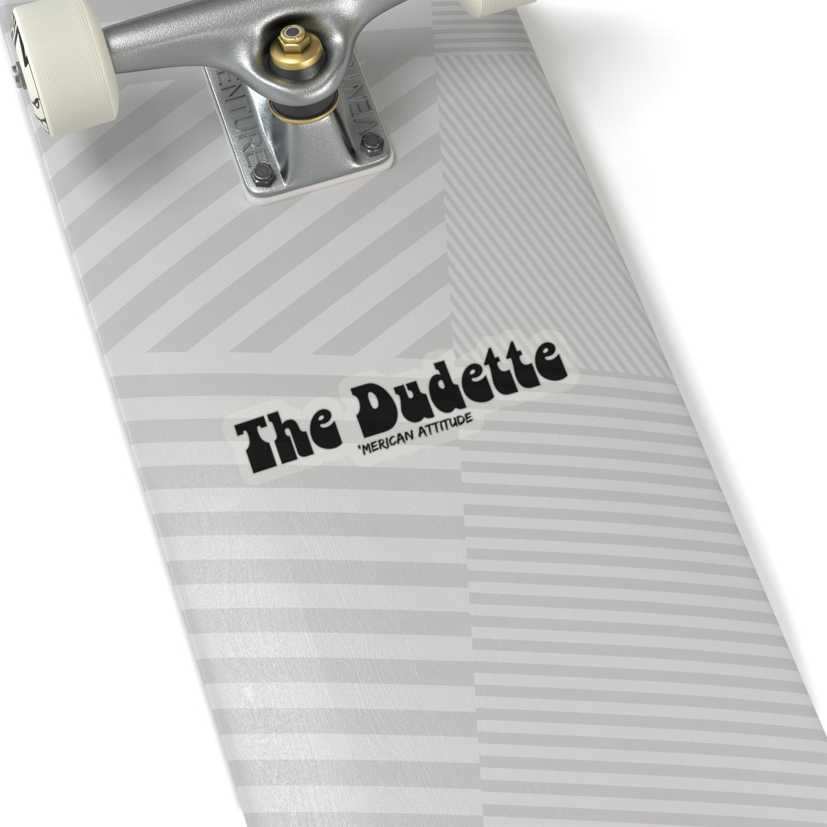 The Dudette Sticker (Black)