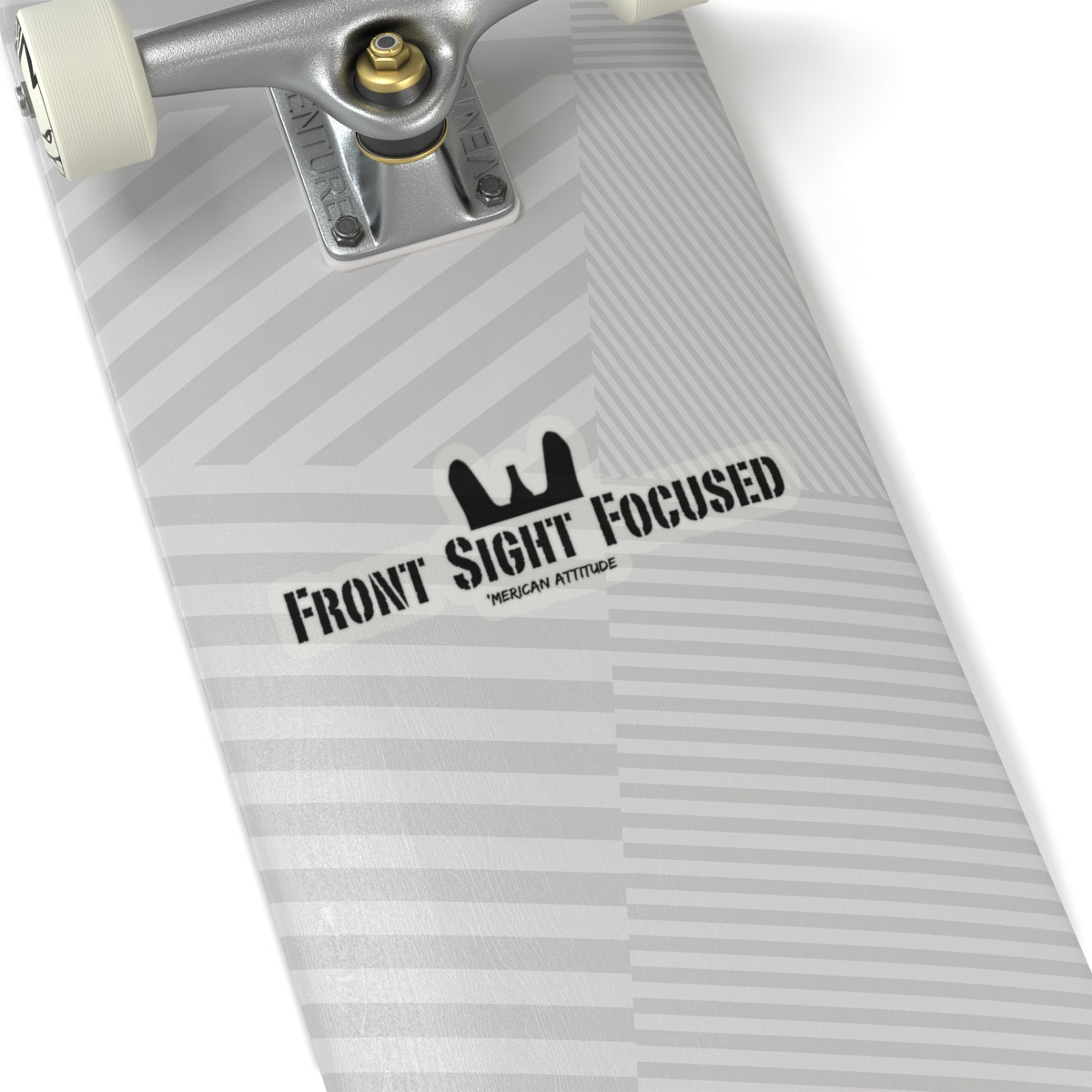 Front Sight Focused Sticker (Black)