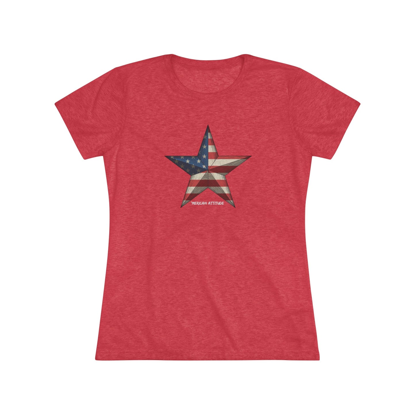 'Merican Star 1 T-shirt (Women)