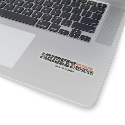 Whiskey Inspector Sticker (Black)