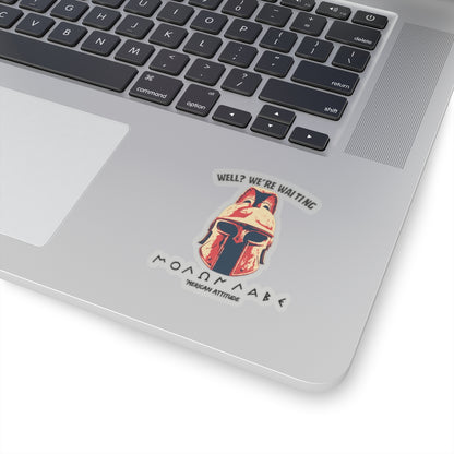 Molon Labe 2 Sticker (Black)