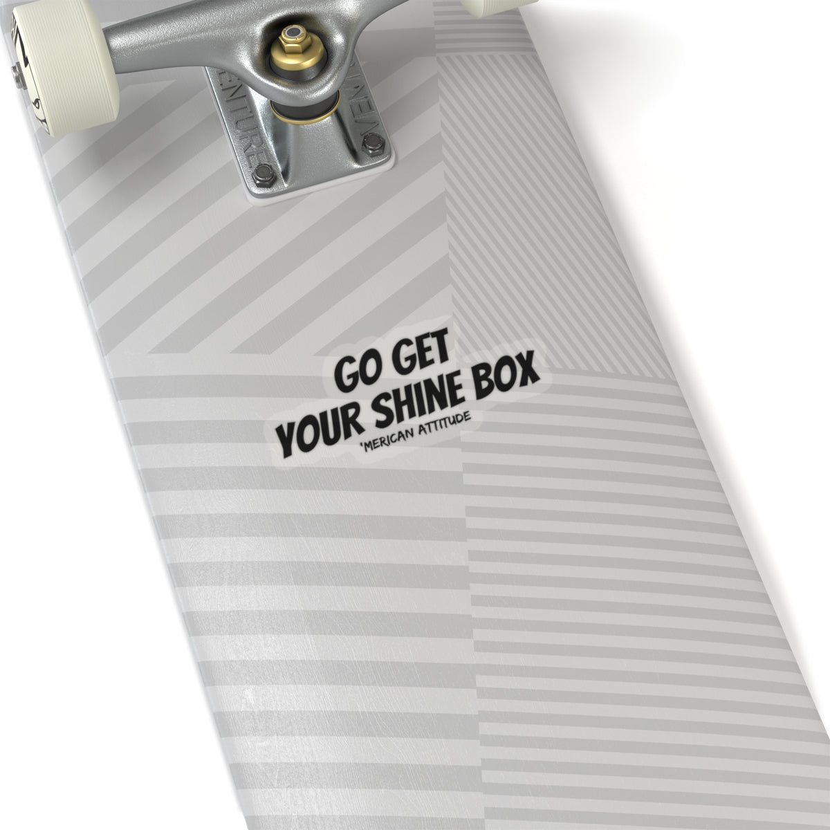 Shine Box Sticker (Black)