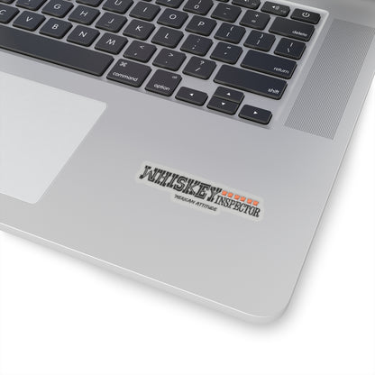 Whiskey Inspector Sticker (Black)