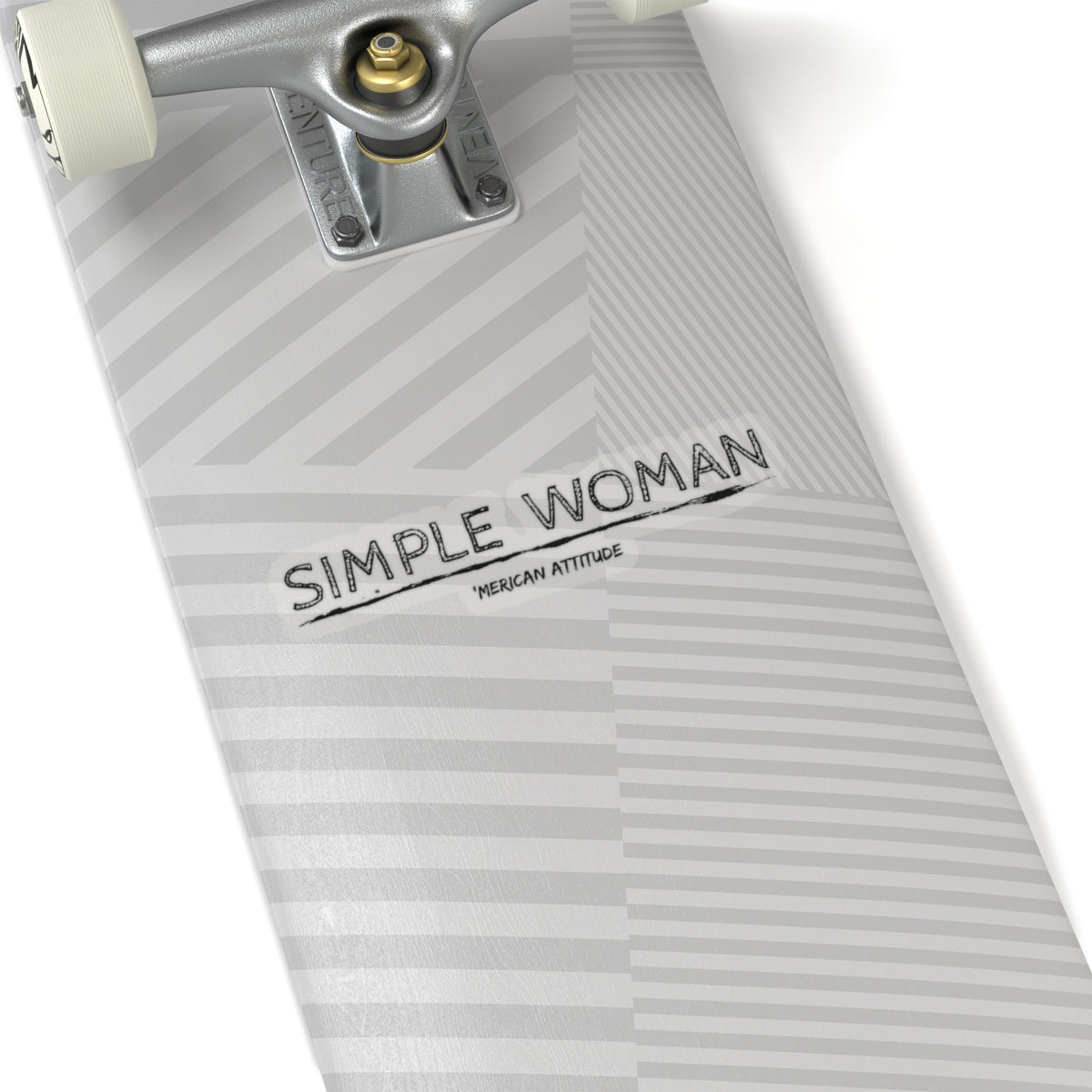 Simple Woman Sticker (Black)