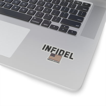 INFIDEL Sticker (Black)