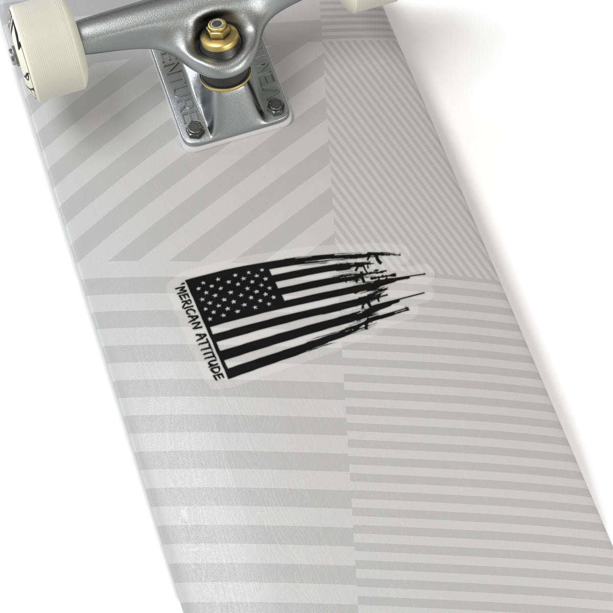 2A Flag Sticker (Black)