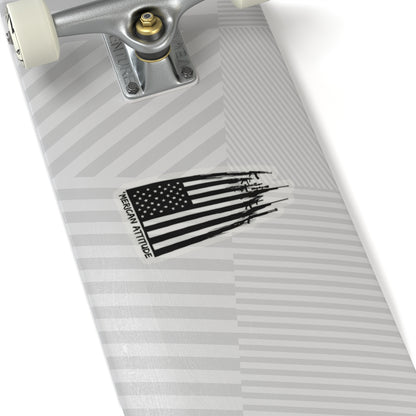 2A Flag Sticker (Black)