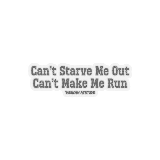 Can Survive Sticker (Black)