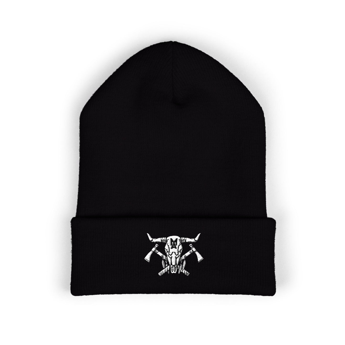 MA Skull & Hatchets Beanie 2
