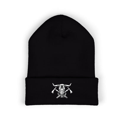 MA Skull & Hatchets Beanie 2