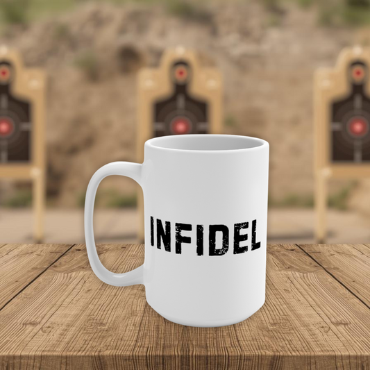 INFIDEL  15oz Mug (White)