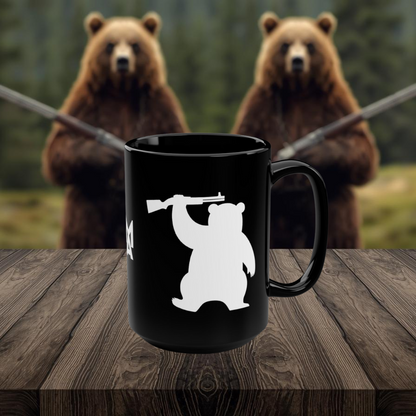 Bear Armed  15oz Mug (Black)
