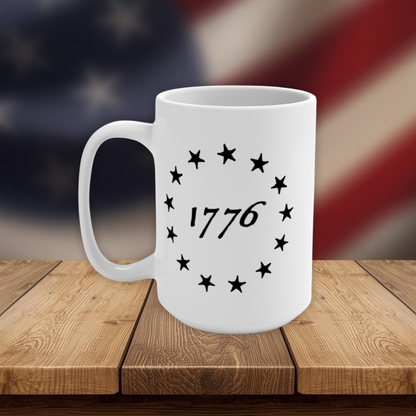 1776 15oz Mug (White)