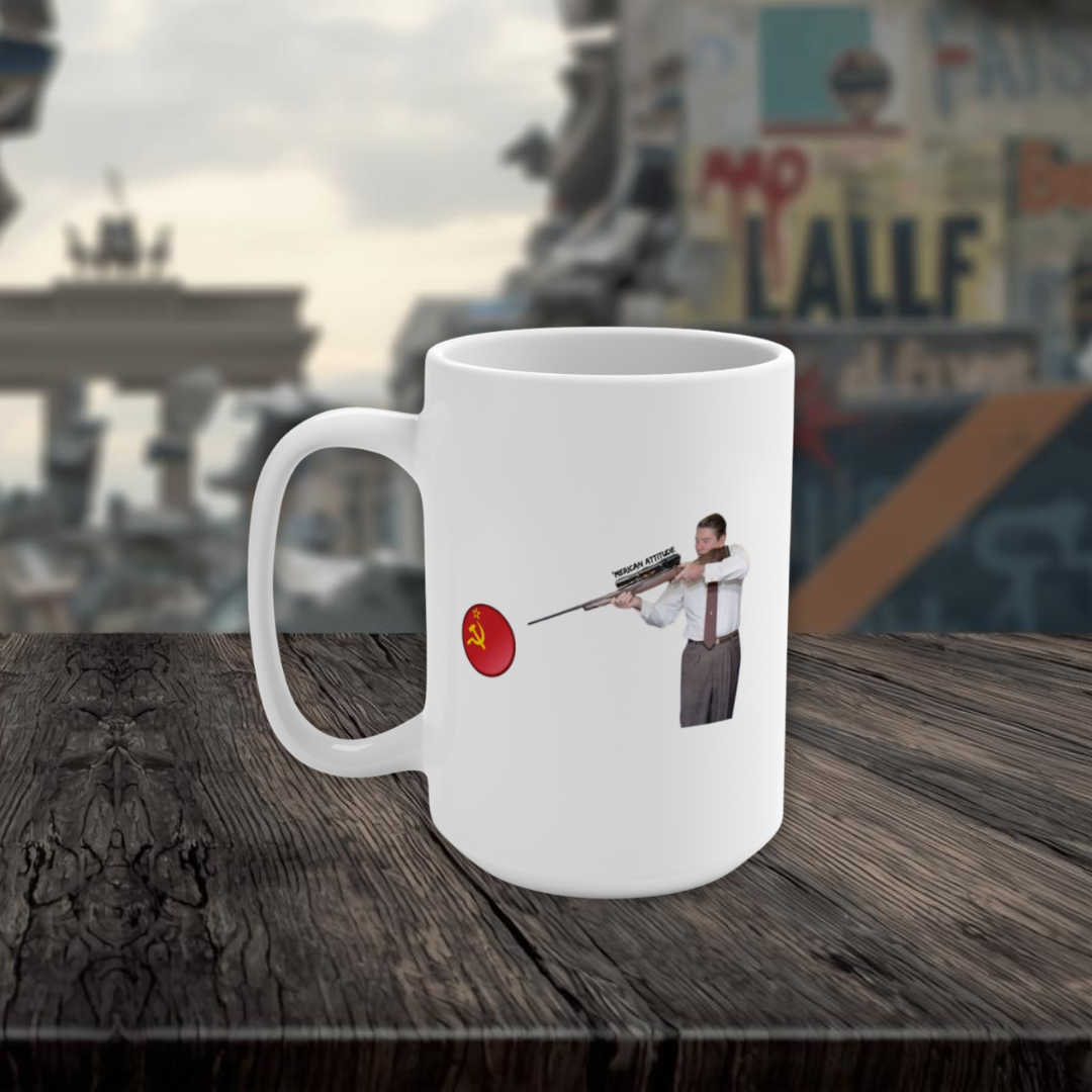 Ronnie on Target  15oz Mug (White)