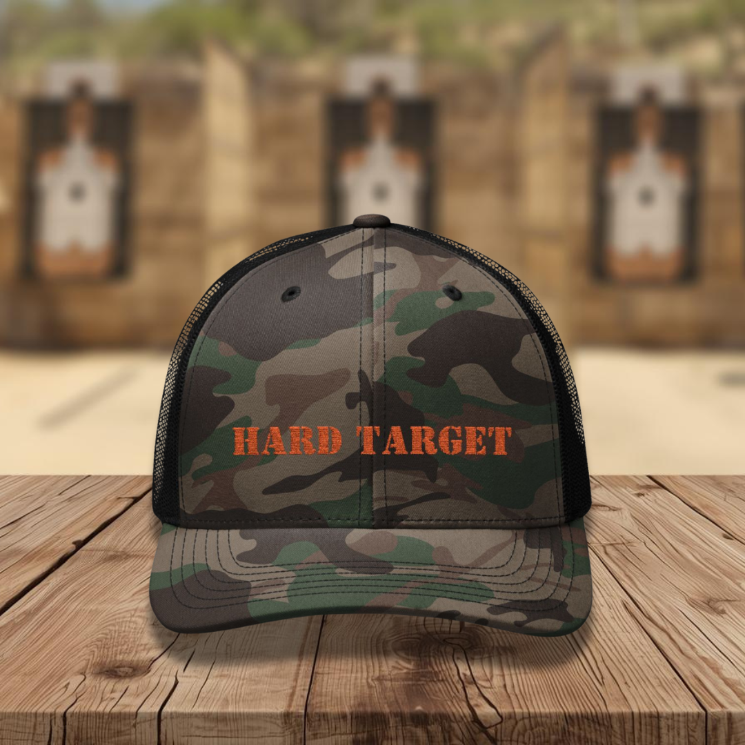 Hard Target Camo Hat (Snapback)