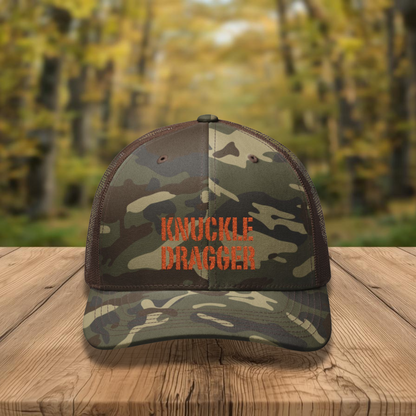 Knuckle Dragger Camo Hat (Snapback)