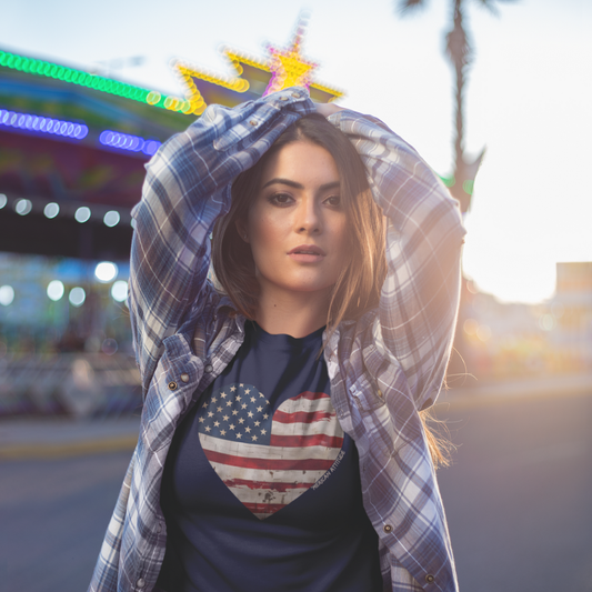 The Flag Is In Your Heart T-Shirt (Unisex)