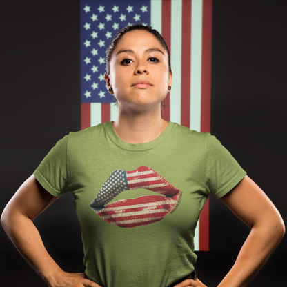 'Merican Kiss T-Shirt (Unisex)