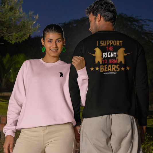 Support The Right To Arm Bears Sweatshirt