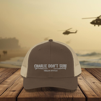 Charlie Don't Surf Snapback 1