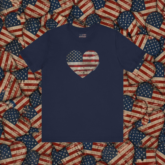 The Flag Is In Your Heart T-Shirt (Unisex)