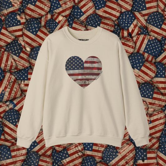 The Flag Is In Your Heart Sweatshirt
