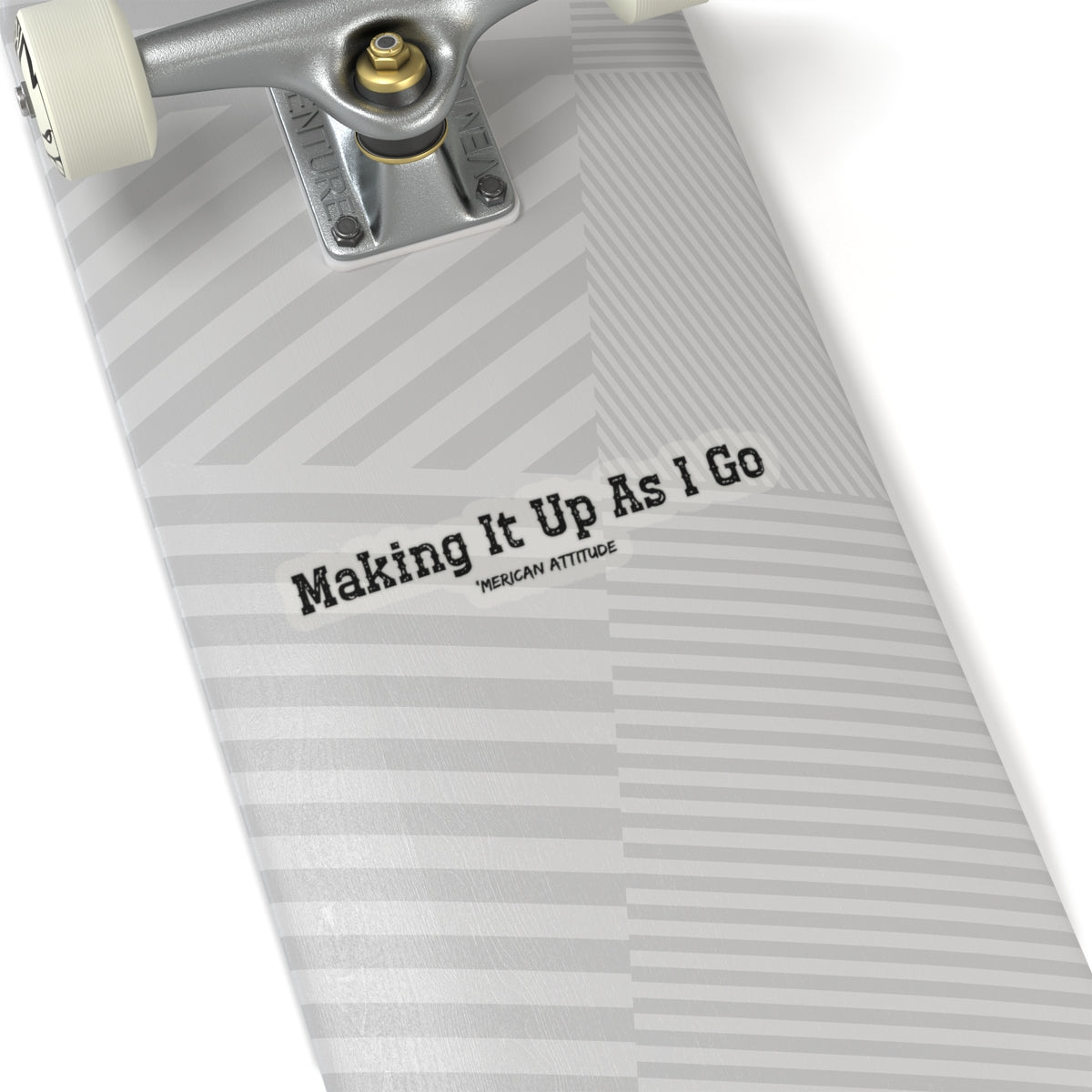 Making It Up Sticker (Black)
