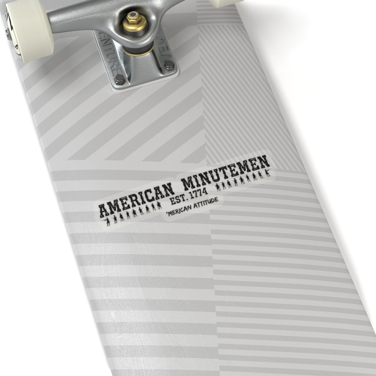 American Minutemen Sticker (Black)