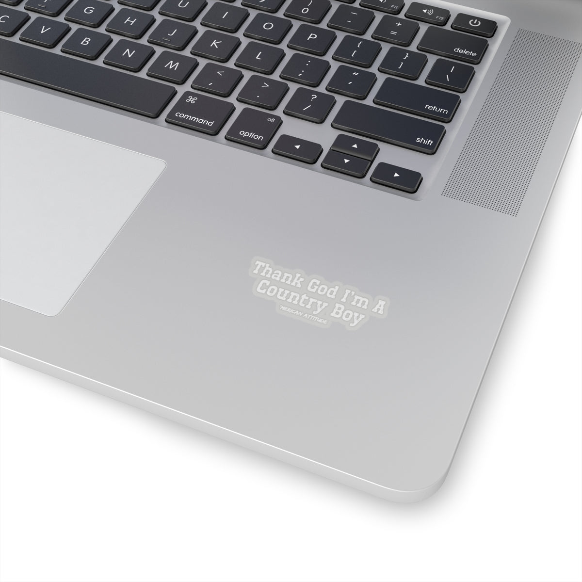 Country Boy Sticker (White)