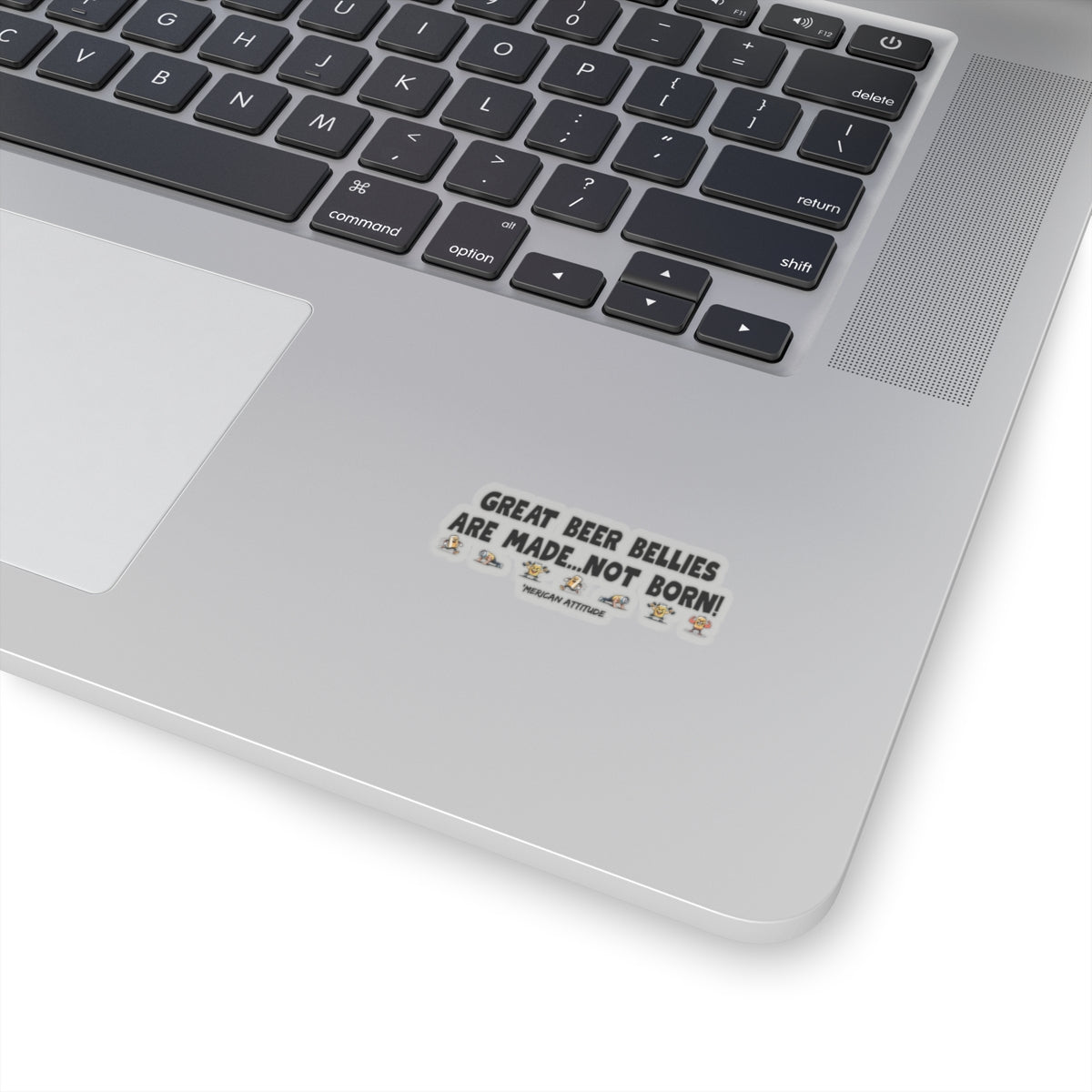 Great Beer Bellies Sticker (Black)