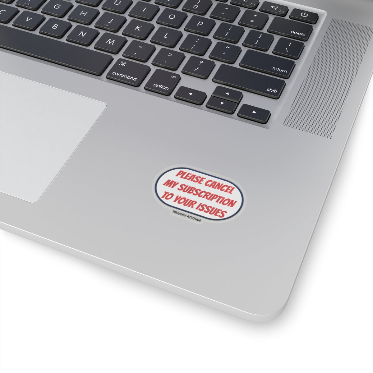 Please Cancel Sticker (Black)