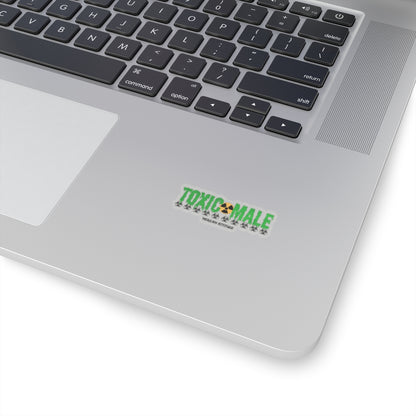 Toxic Male  Sticker (Black)