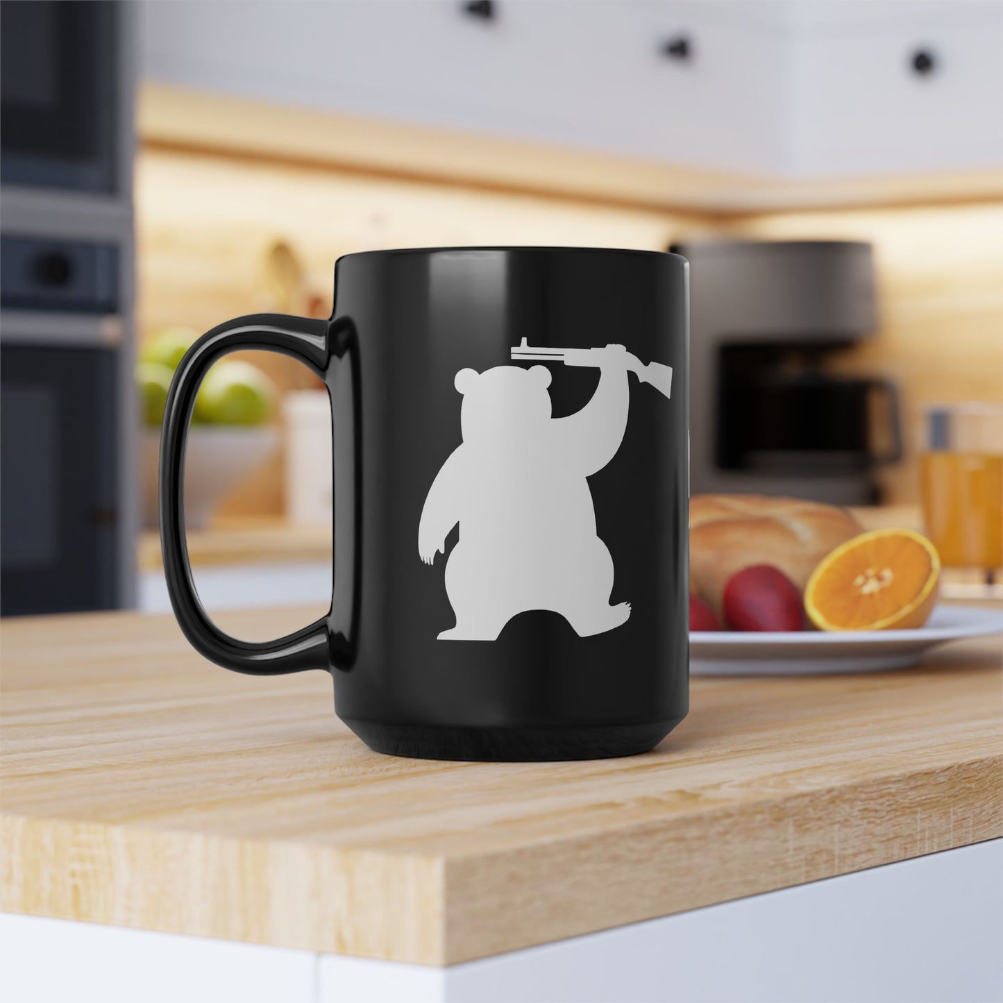 Bear Armed  15oz Mug (Black)