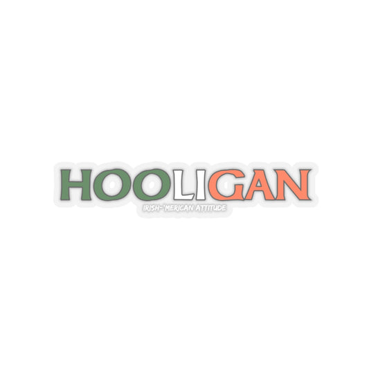 Hooligan Sticker (White)