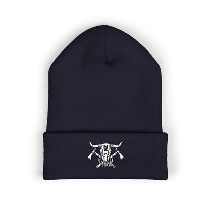 MA Skull & Hatchets Beanie 2