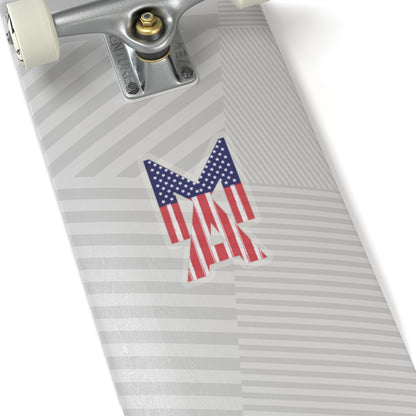 MA Logo Sticker (RW&B)
