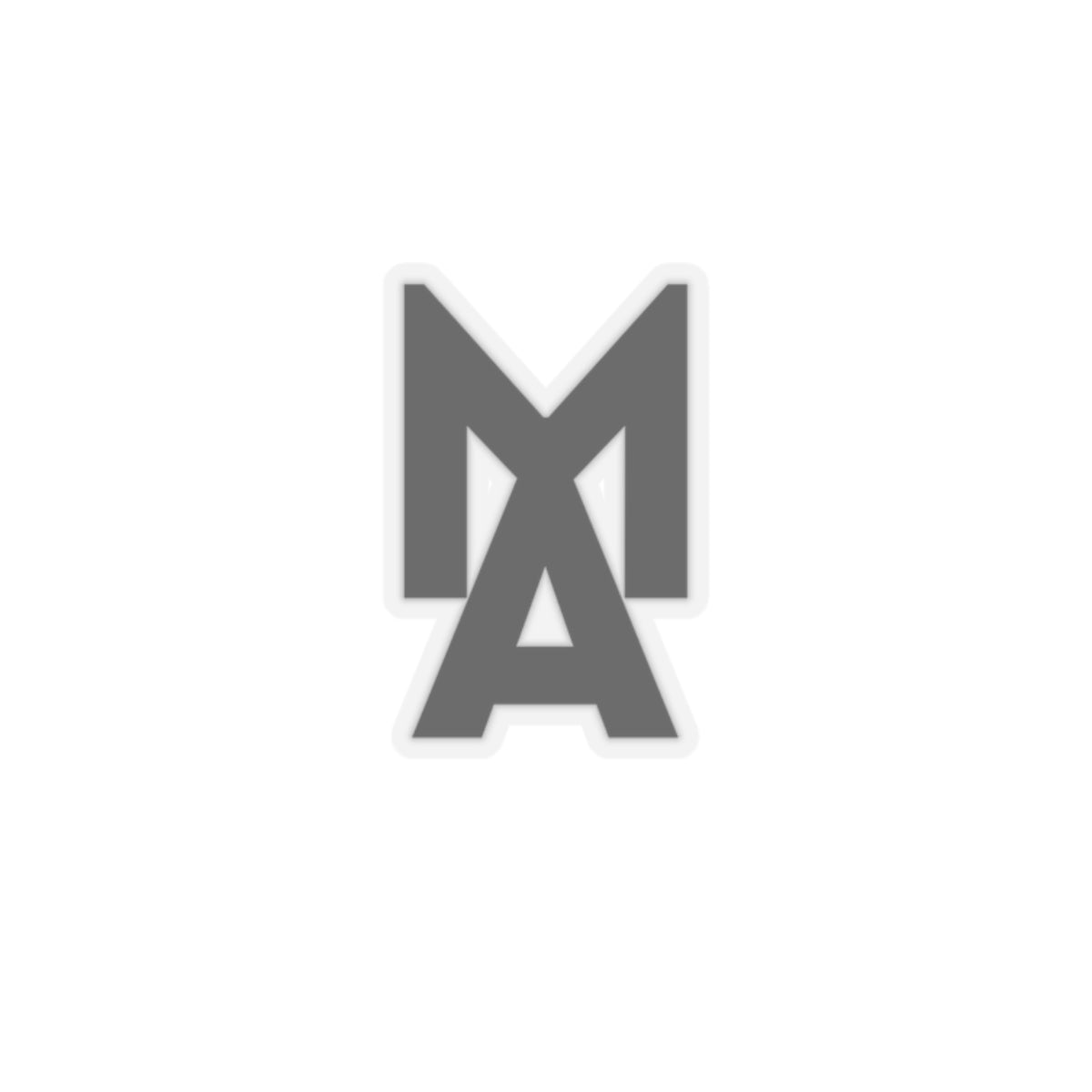 MA Logo Sticker (Black)