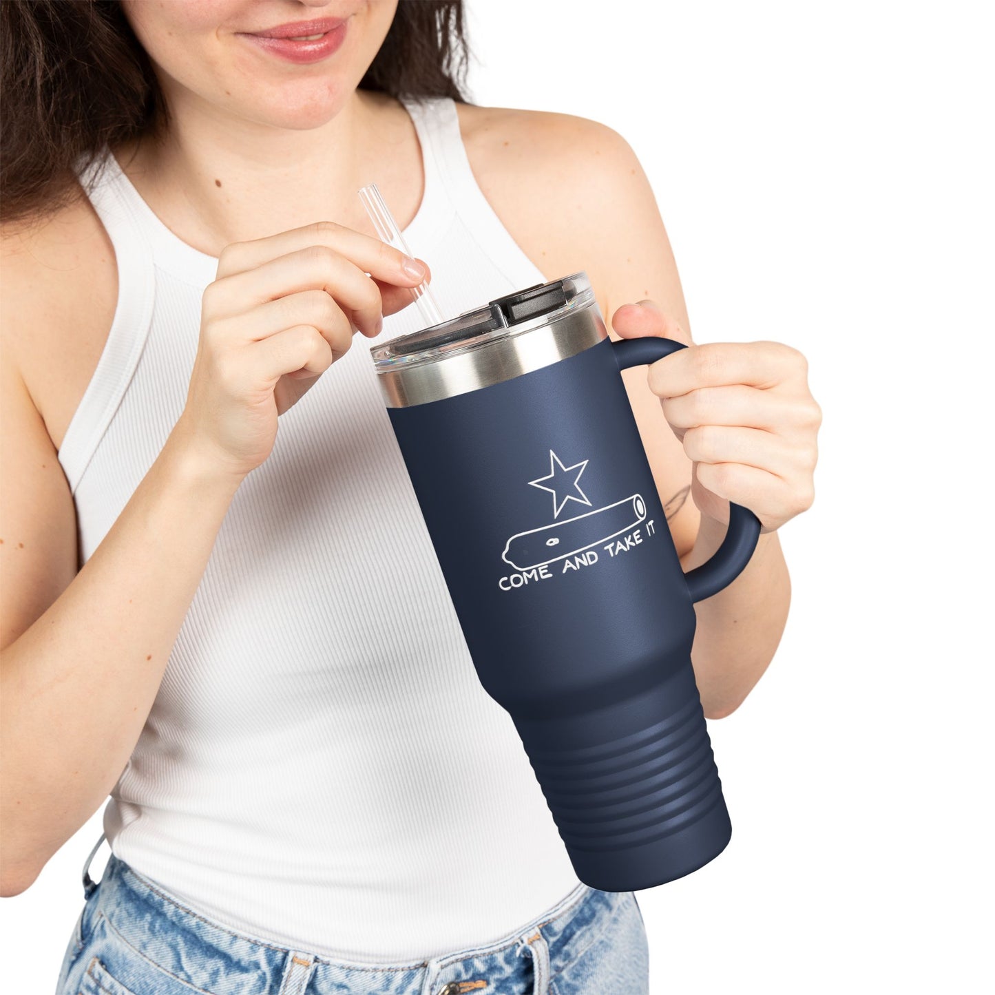 Come And Take It Cannon Tumbler (40oz)