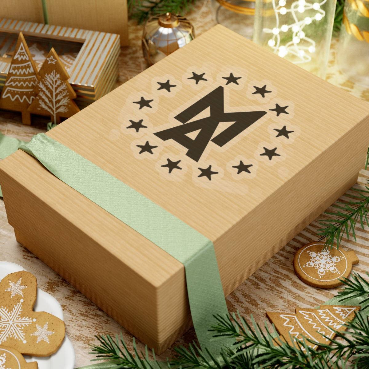 MA Stars Logo Sticker (Black)