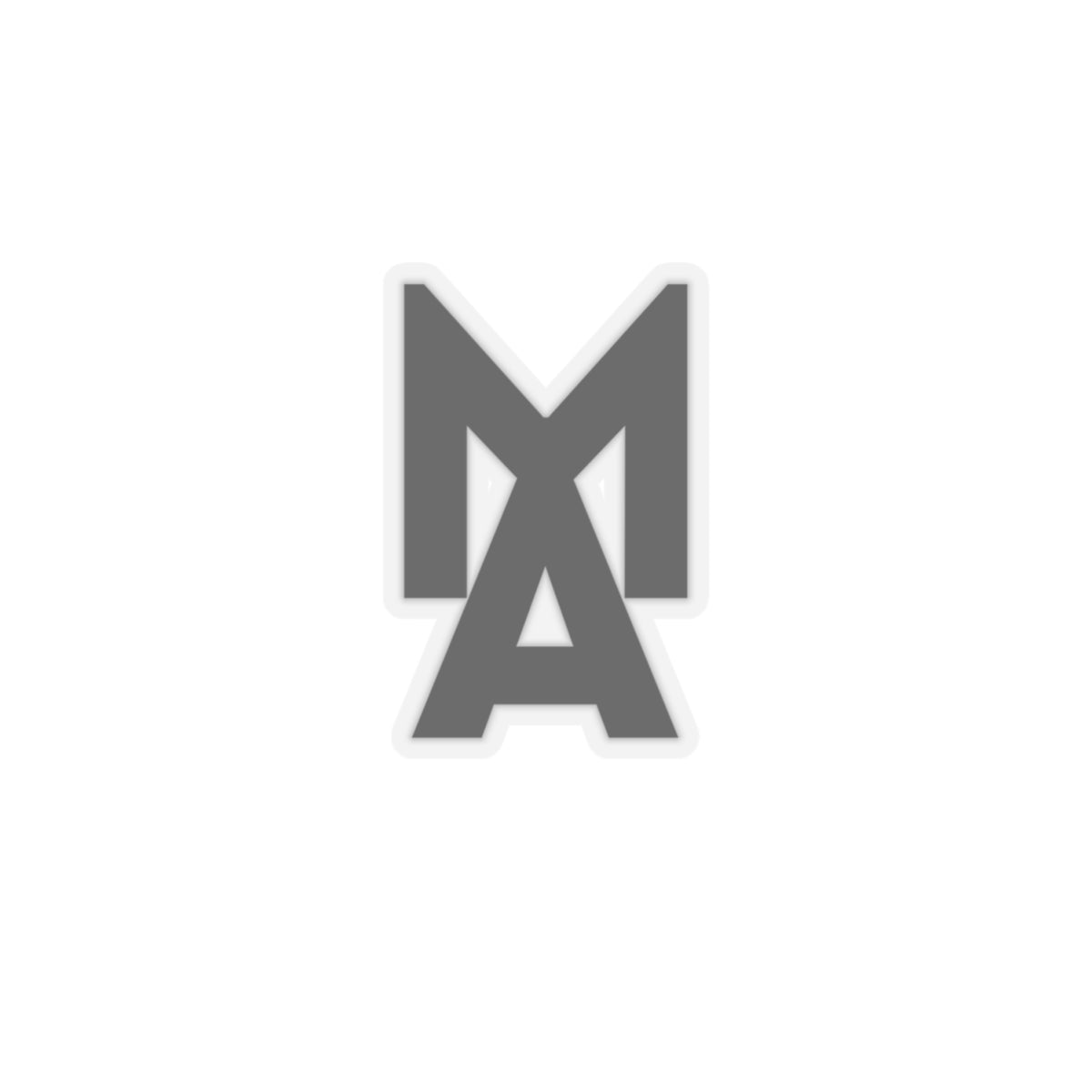 MA Logo Sticker (Black)