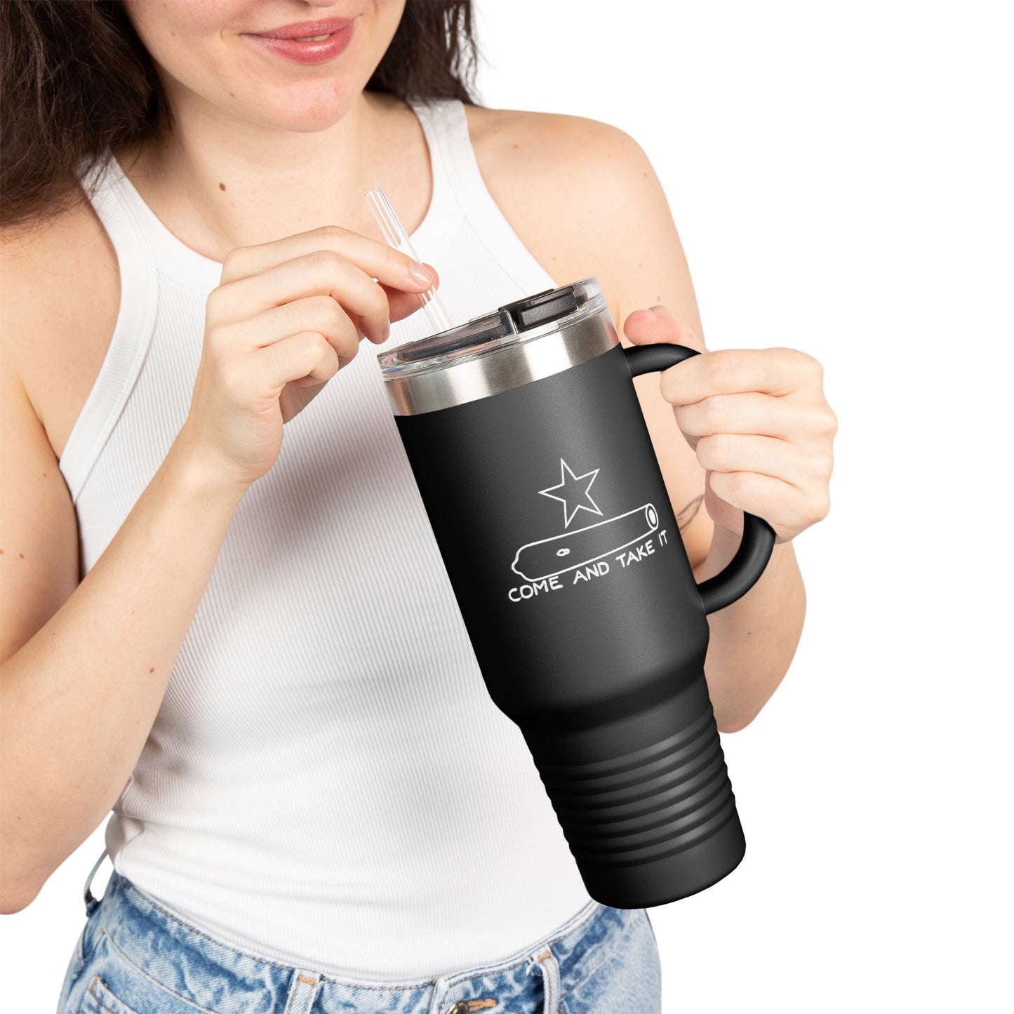 Come And Take It Cannon Tumbler (40oz)