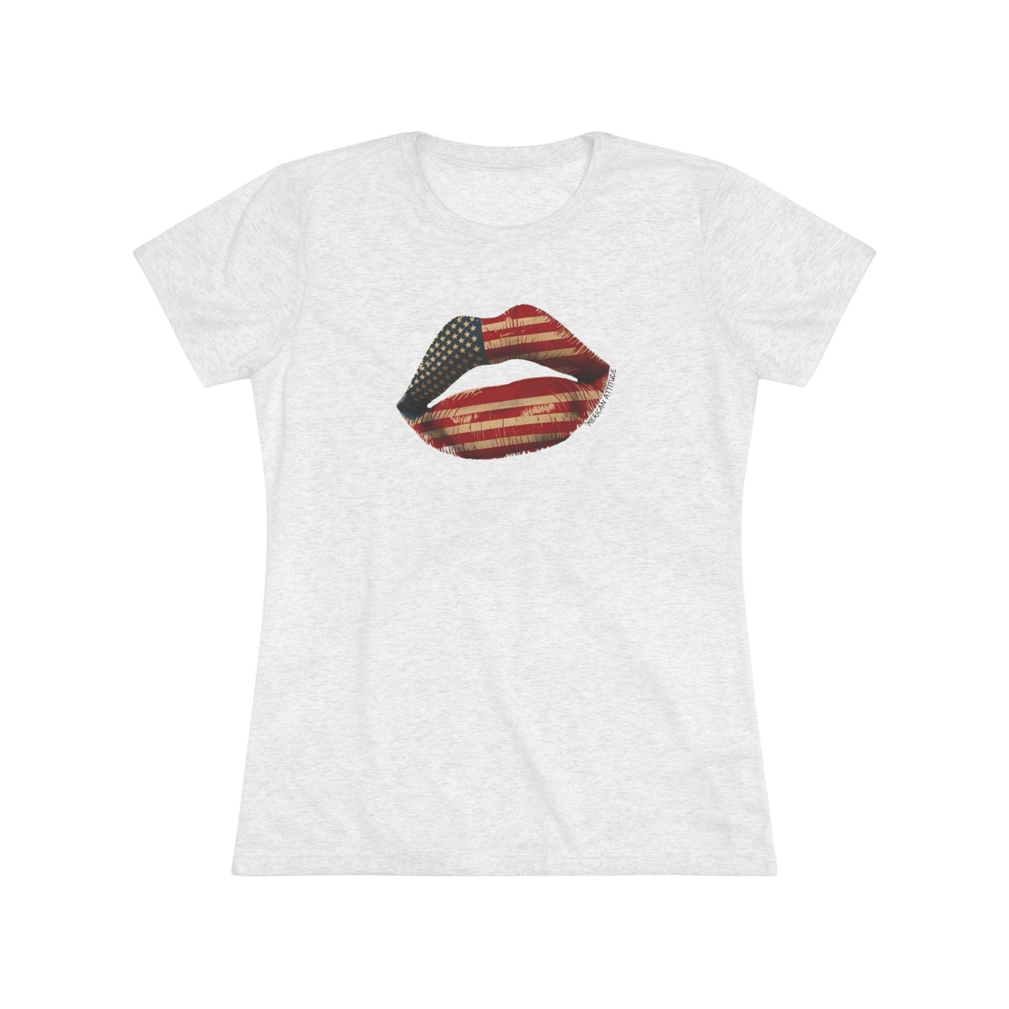 'Merican Kiss T-shirt (Women)