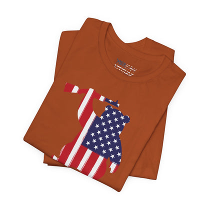 Bear Armed RW&B T-Shirt